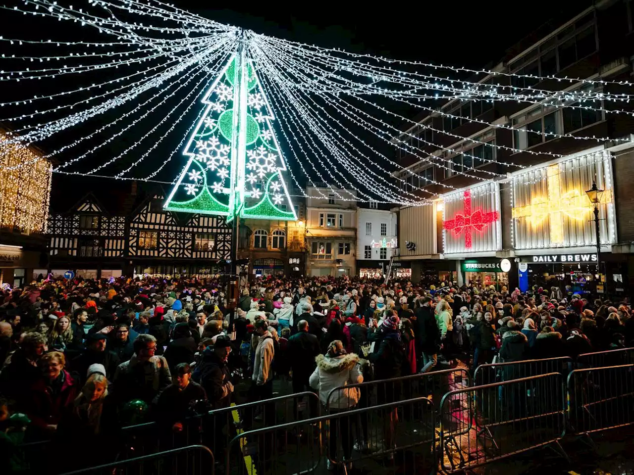 Christmas lights switch-on dates across Shropshire as county gets festive