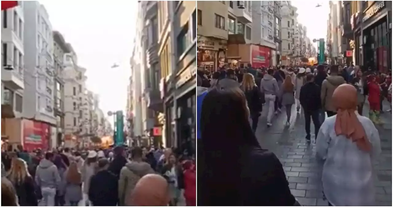 VIDEOS: Explosión se registra en importante calle de Estambul: hay muertos y heridos