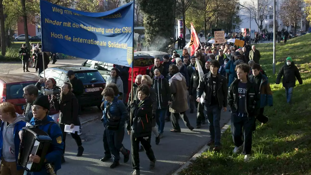 München: Protest gegen Präventivhaft für Klimaaktivisten