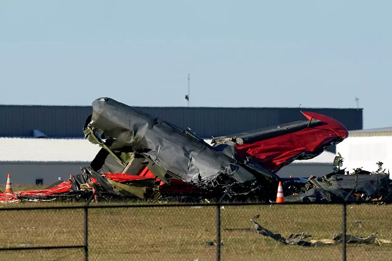 2 aircraft collide in mid-air, crash to ground during Dallas air show - Terrace Standard