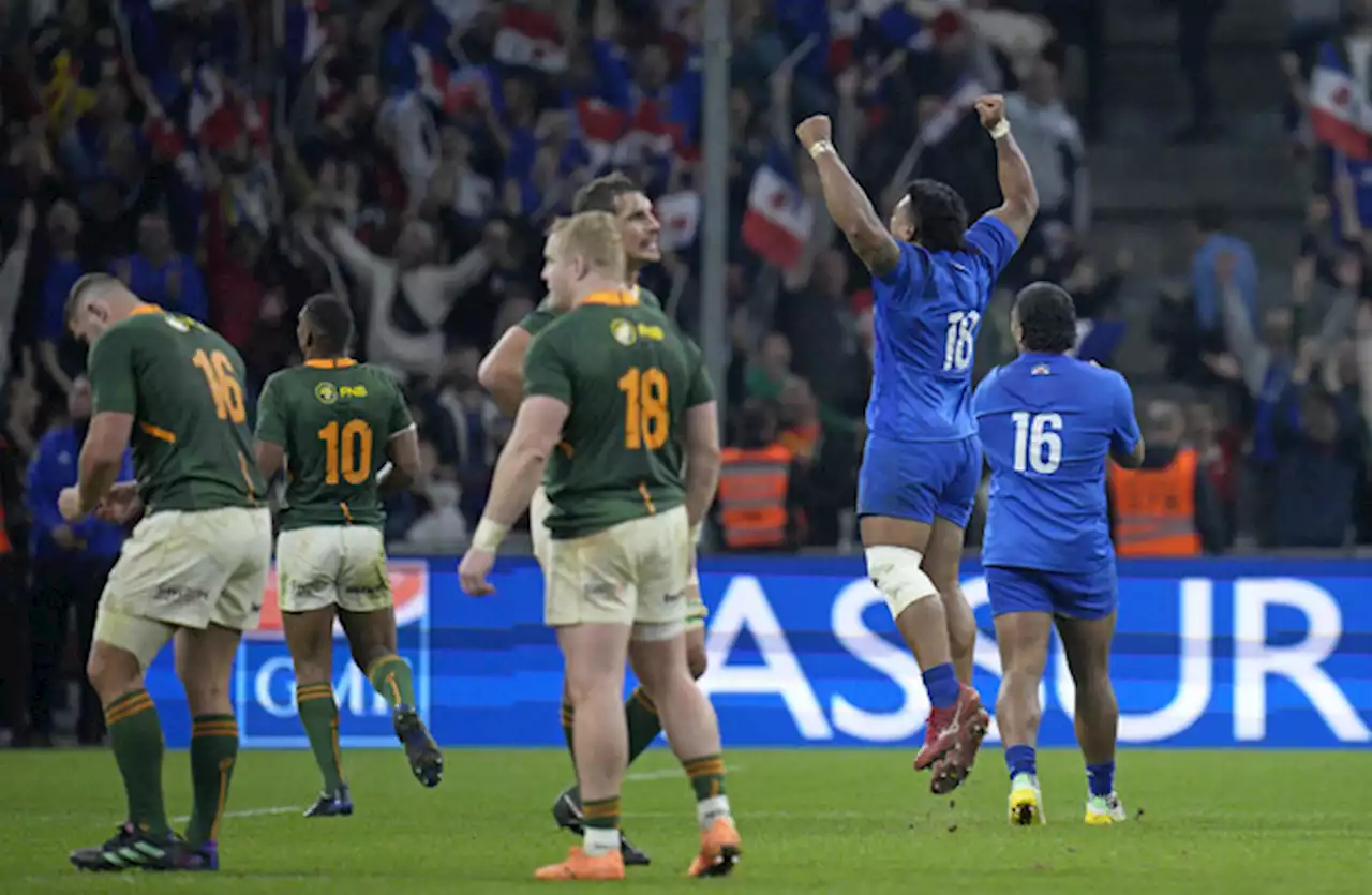 France lay down Rugby World Cup marker with South Africa win