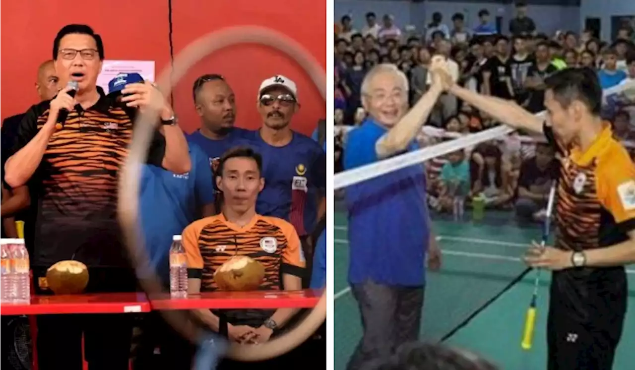 [GE15] Lee Chong Wei Denies Helping Barisan Nasional, Says Anyone Can Invite Him | TRP