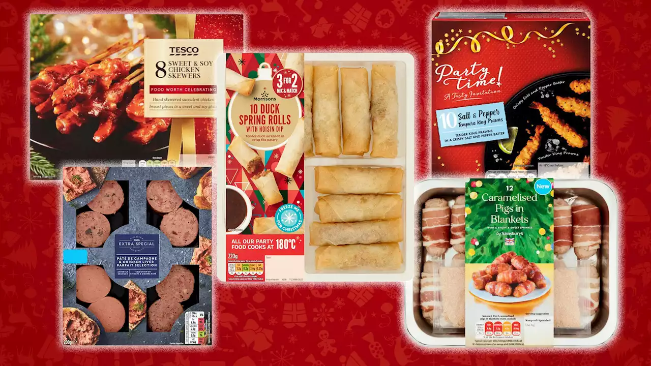 Best supermarket Christmas party food including Sainsbury's, Asda and Tesco