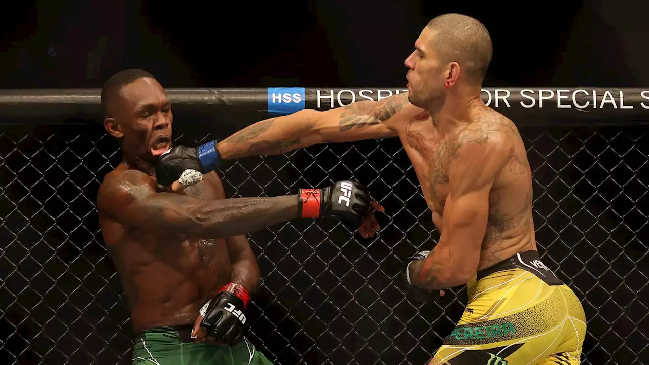 Alex Pereira captures UFC middleweight title with fifth-round TKO of Israel Adesanya