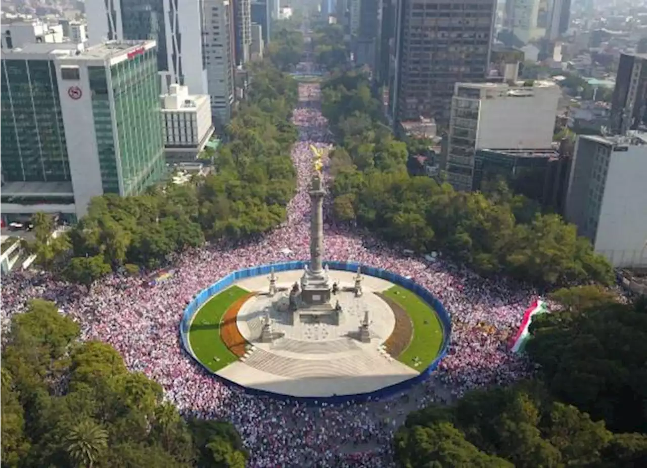 Morena critica movilización a favor del INE; fue para defender a la ‘cúpula electoral’, dice Delgado