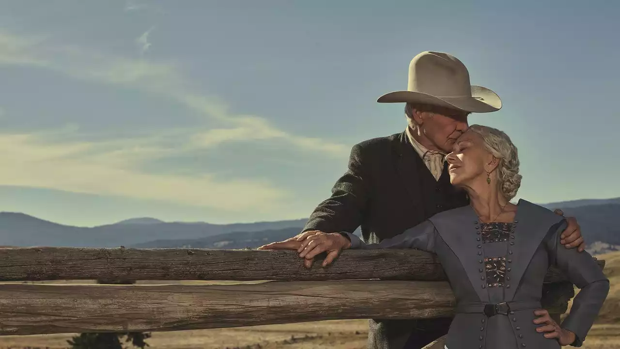 '1923' First Look: Harrison Ford and Helen Mirren Come to 'Yellowstone'