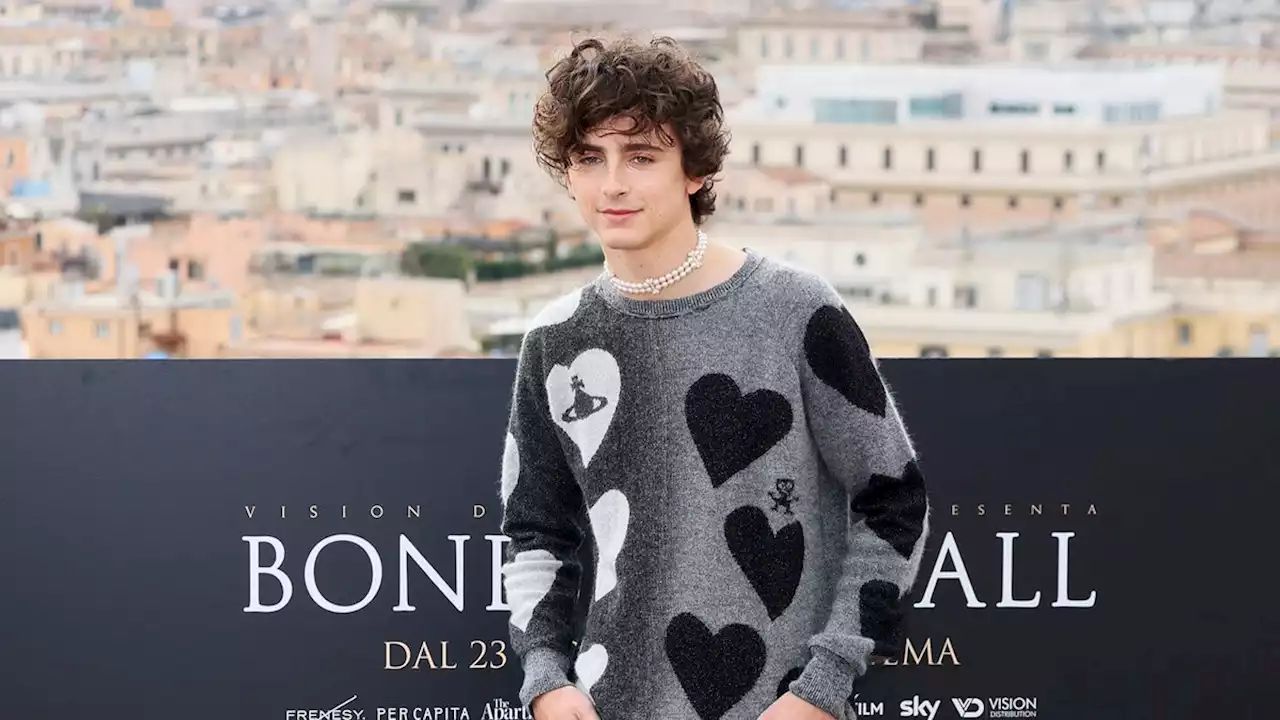 Timothée Chalamet Is in His Emo Era