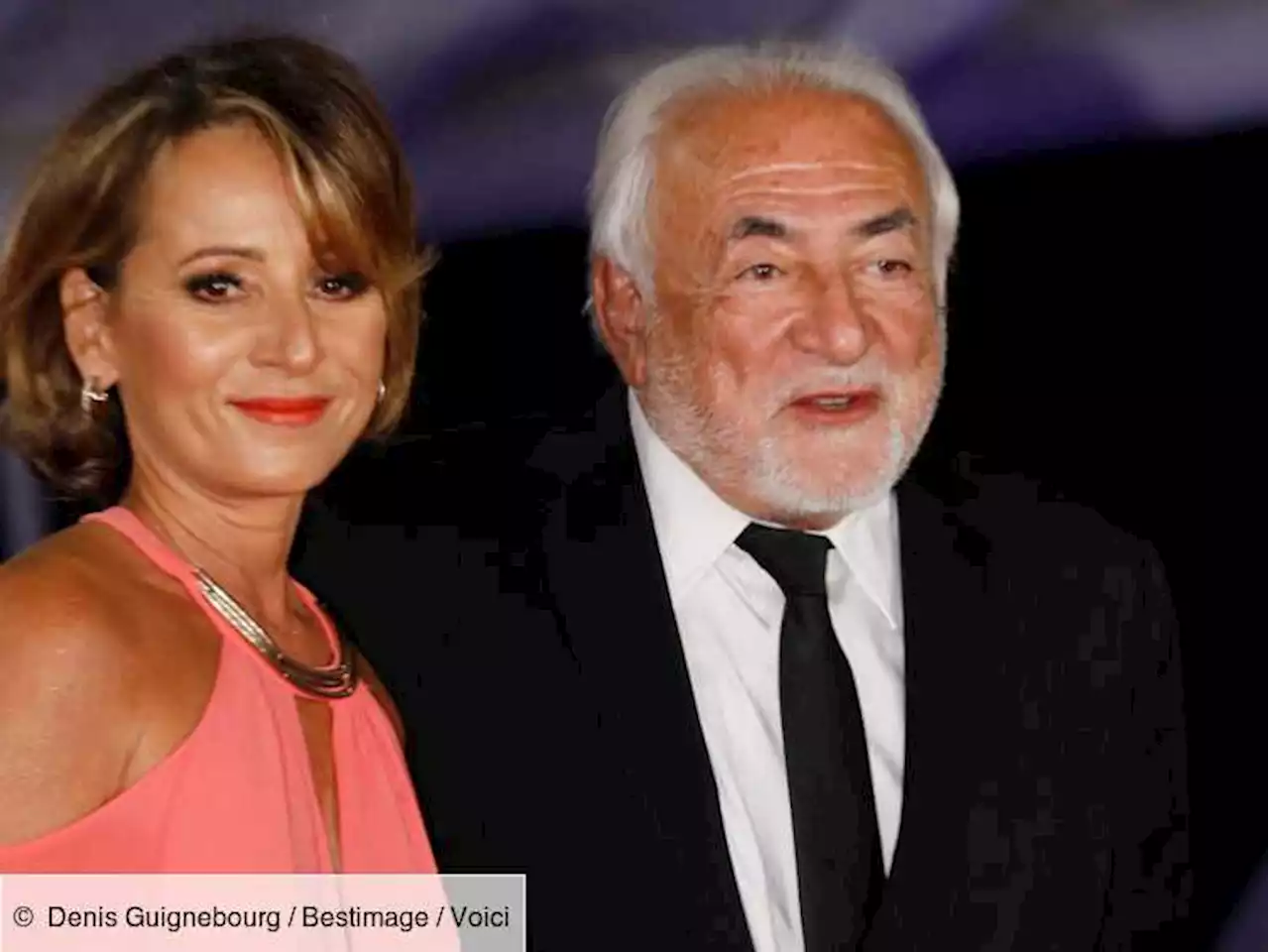 Dominique Strauss-Kahn s'affiche plus amoureux que jamais avec sa femme Myriam L'Aouffir - Voici