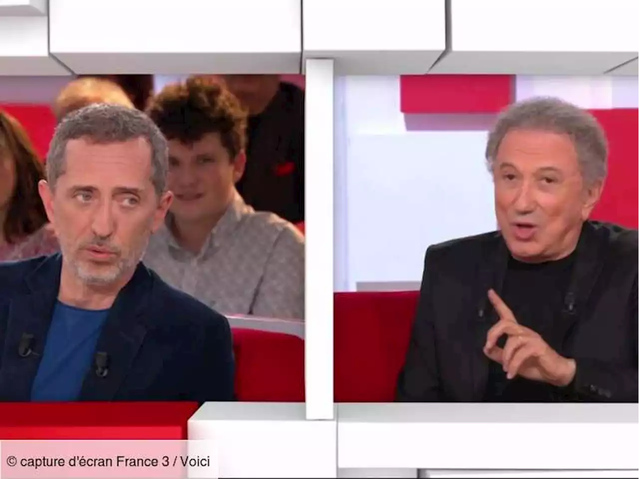 « Raconte pas tout Michel ! » : Gad Elmaleh reprend Michel Drucker, à deux doigts de spoiler son nouveau film (ZAPTV) - Voici