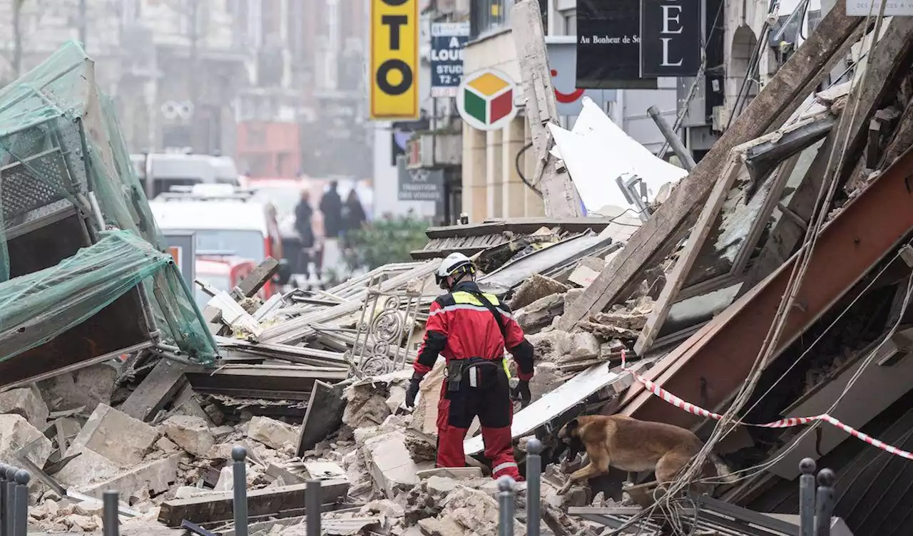 Buildings collapse in French town, doctor missing