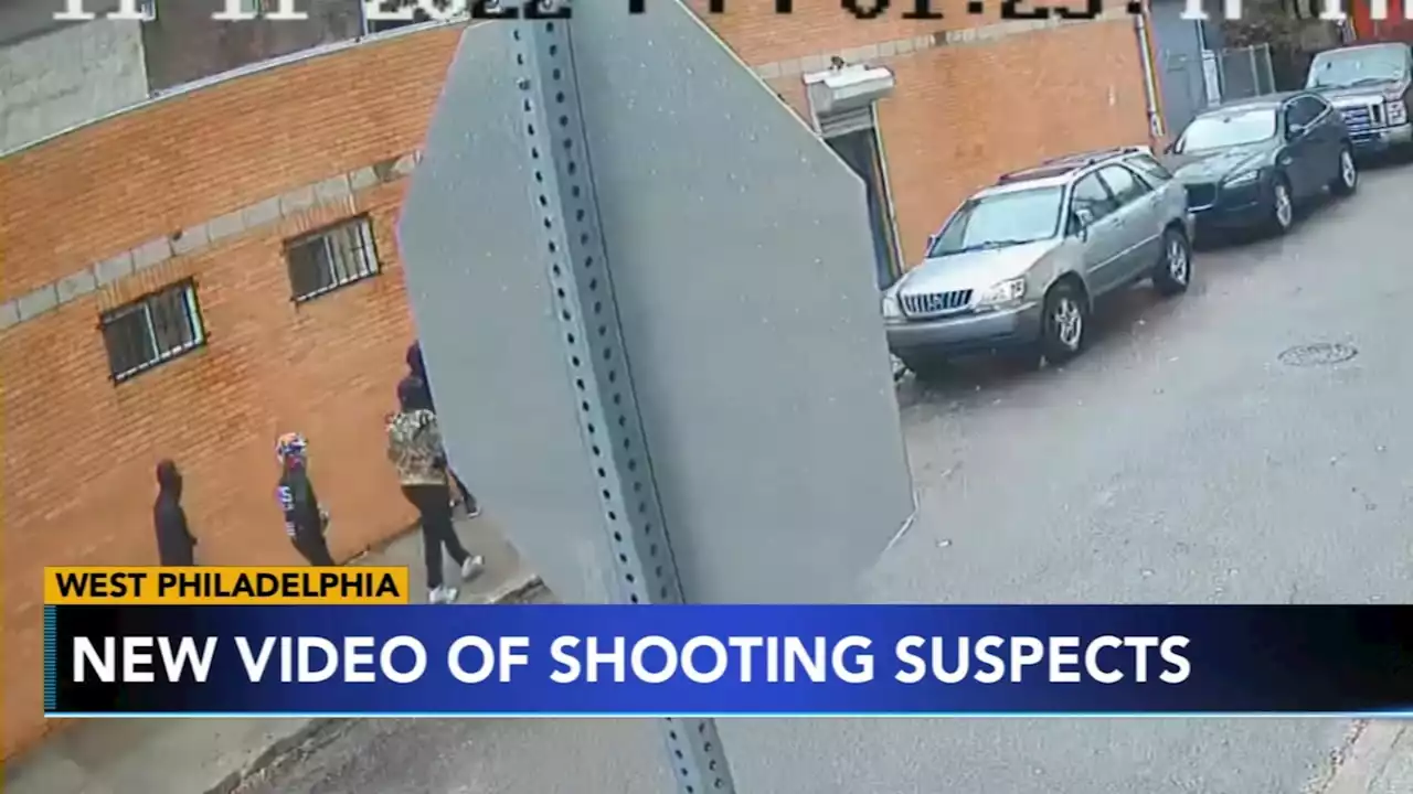 Man shot in the face in West Philly, surveillance video released showing suspects