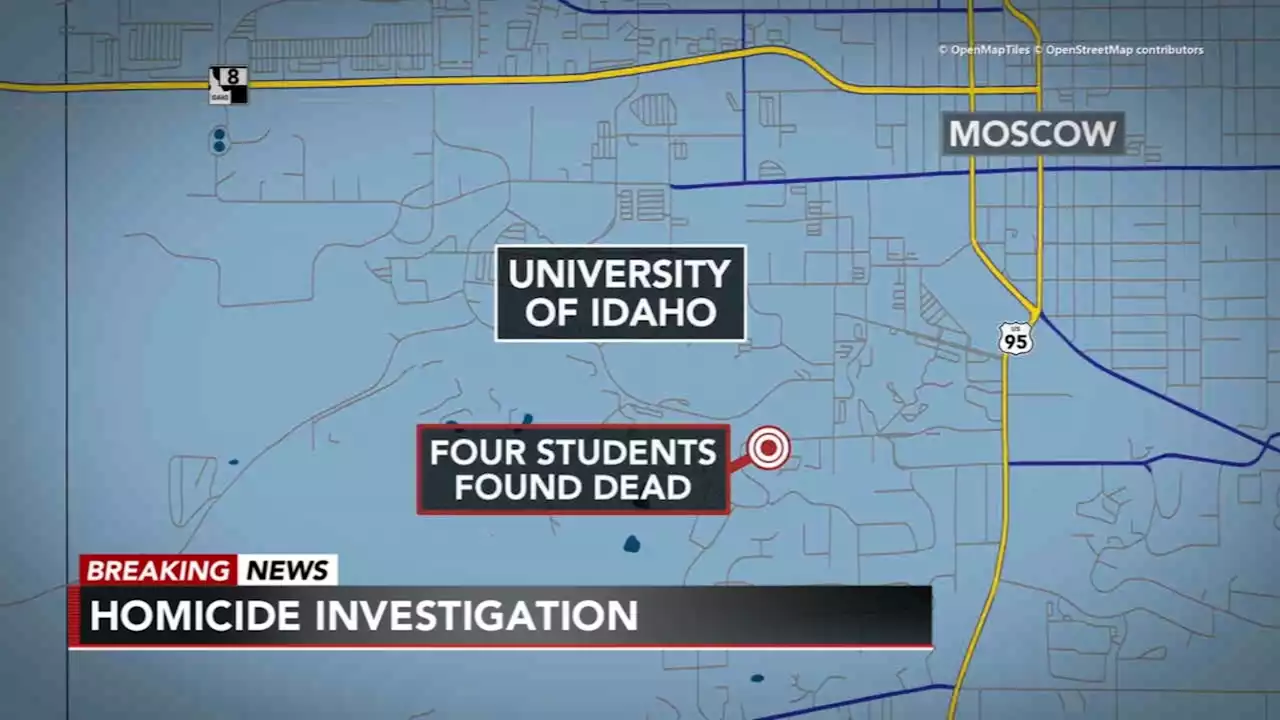 Police: 4 University of Idaho students found dead near campus