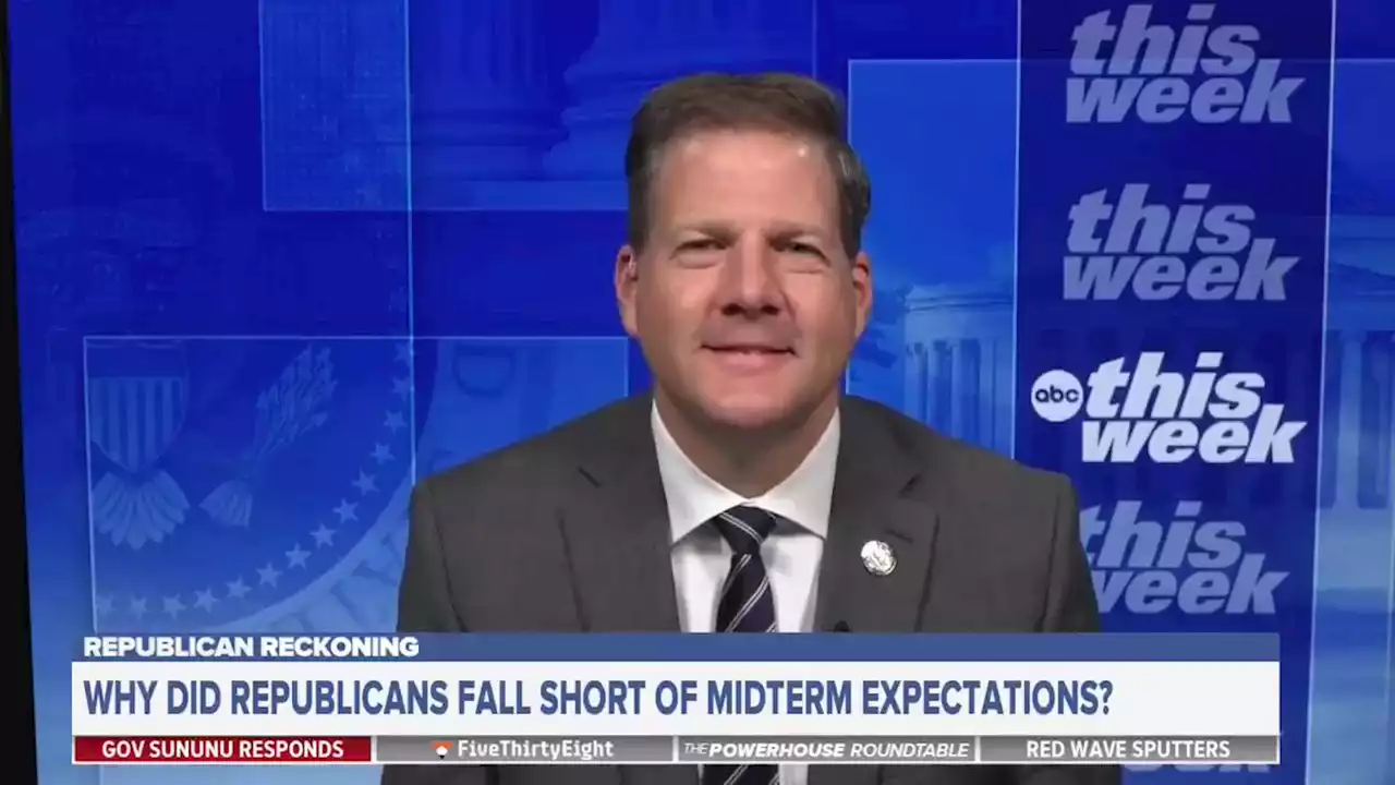 NH Gov. Chris Sununu calls surprising midterm results a 'rejection of extremism'