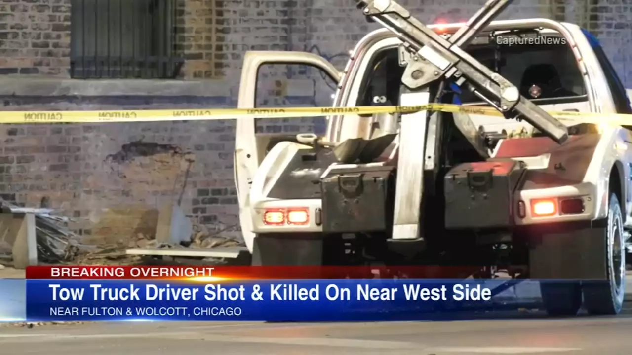 Chicago police: Tow truck driver killed in Near West Side shooting