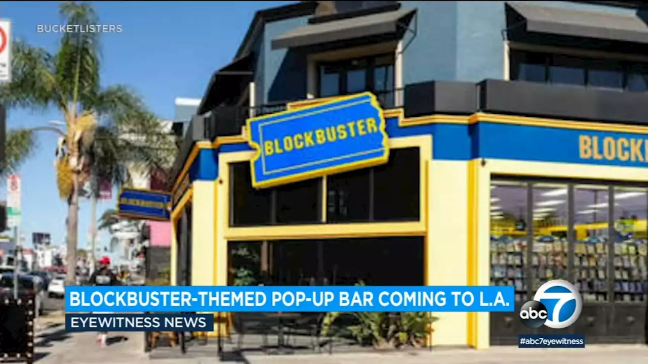 Blockbuster video-themed bar to pop up in Los Angeles in nostalgic tribute to the '90s