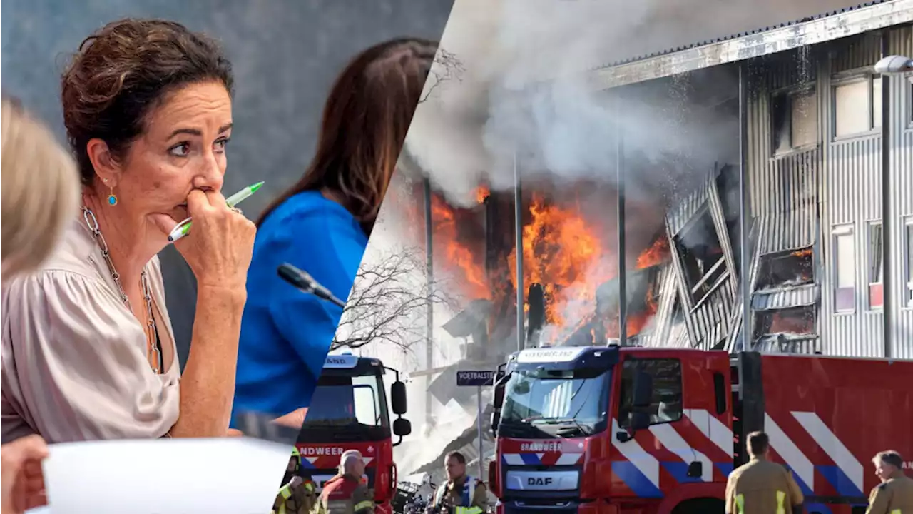 Halsema over brand Riekerhaven: 'Verlies van je huis is een traumatische ervaring'