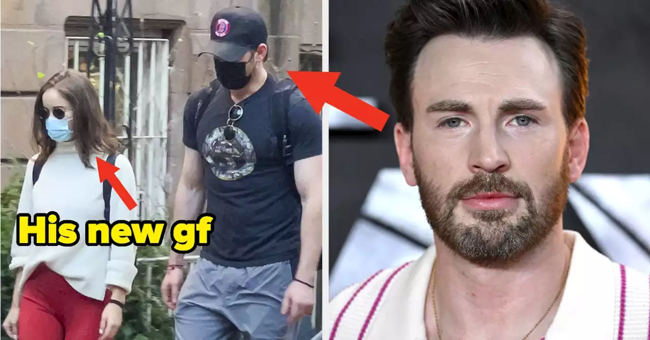 Chris Evans Was Pictured For The First Time With His Girlfriend After His 'Laser-Focused' Search For One