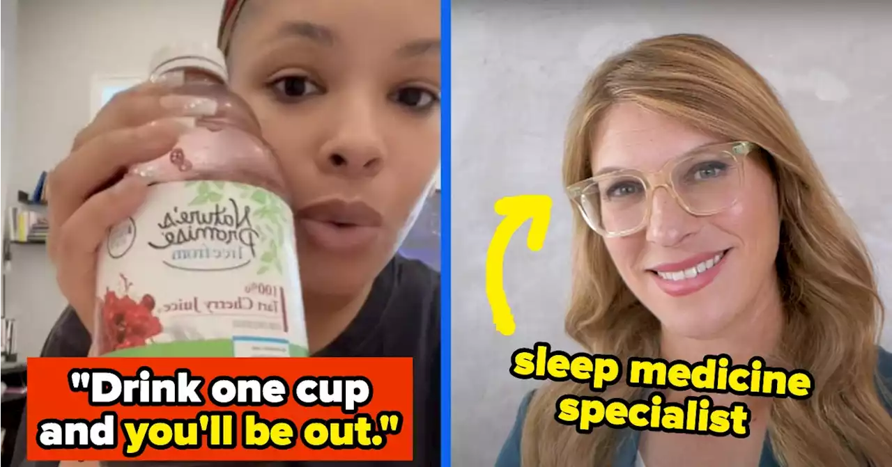 The Internet Is Losing It Over Tart Cherry Juice For Sleep, So I Spoke To A Sleep Doctor For The Truth