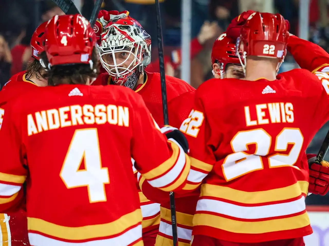 Flames plan to build off slump-buster victory and 'not let off the gas'