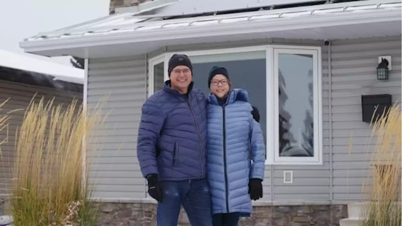 Edmonton couple spend 20 years transforming '60s bungalow into comfortable net-zero home | CBC News