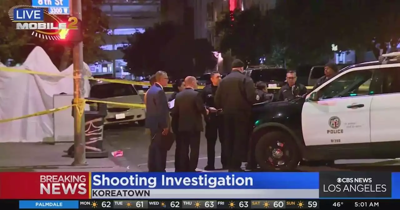 Deadly shooting investigation underway in Koreatown