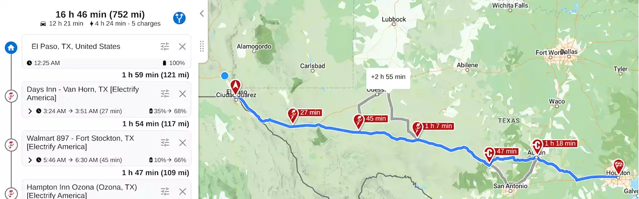 Bolt EUV Month 2, Part 2: A Texas-Sized Road Trip