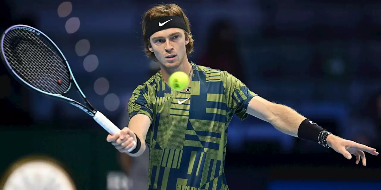 ATP Finals Torino, Rublev batte Medvedev e lancia un messaggio di pace