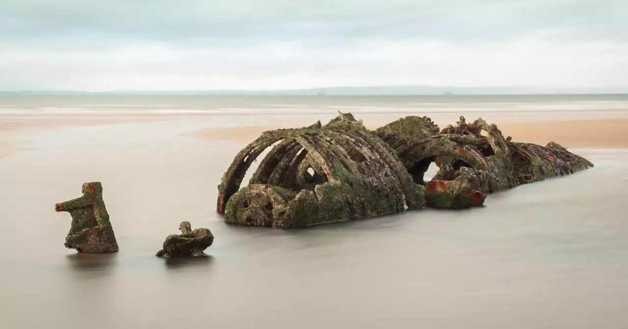 The beach under an hour from Edinburgh that hides dramatic WW2 submarines