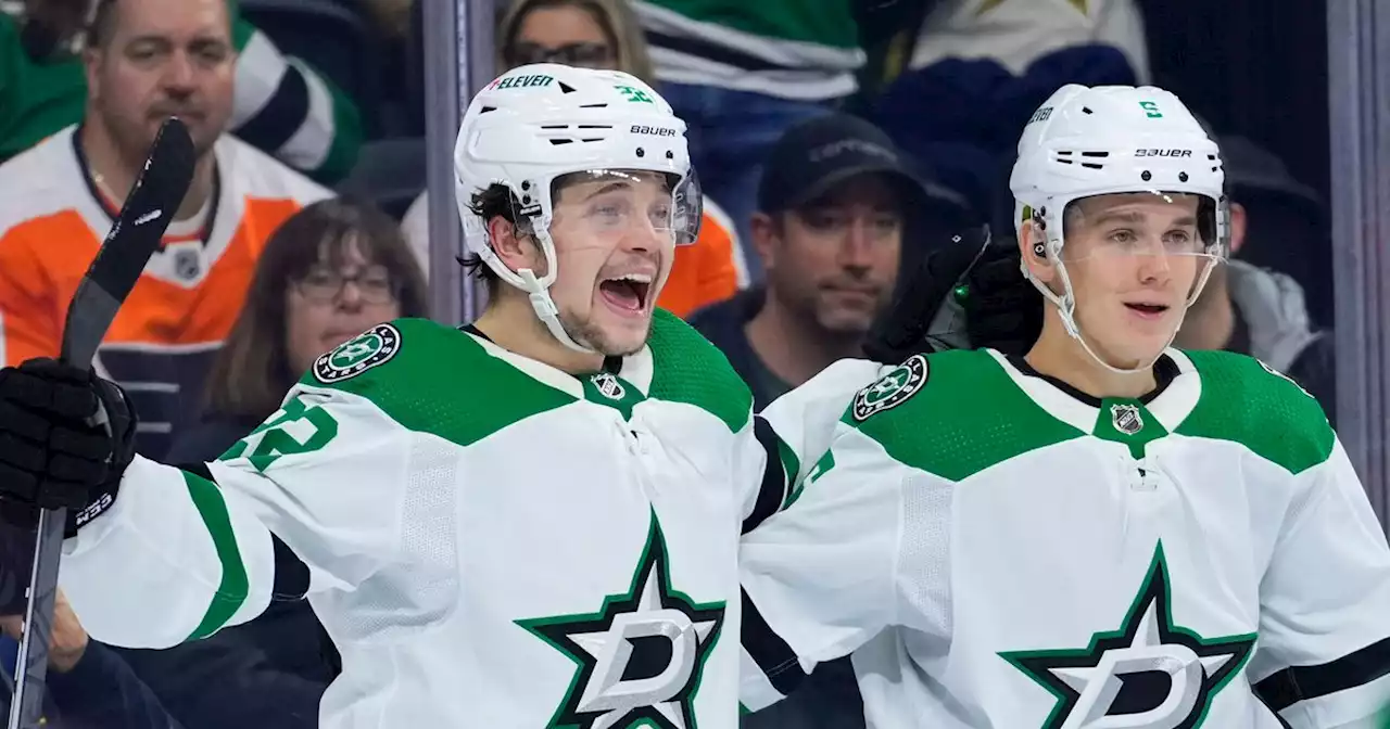 Stars rookie Matěj Blümel’s first NHL goal came at an ideal time for his family