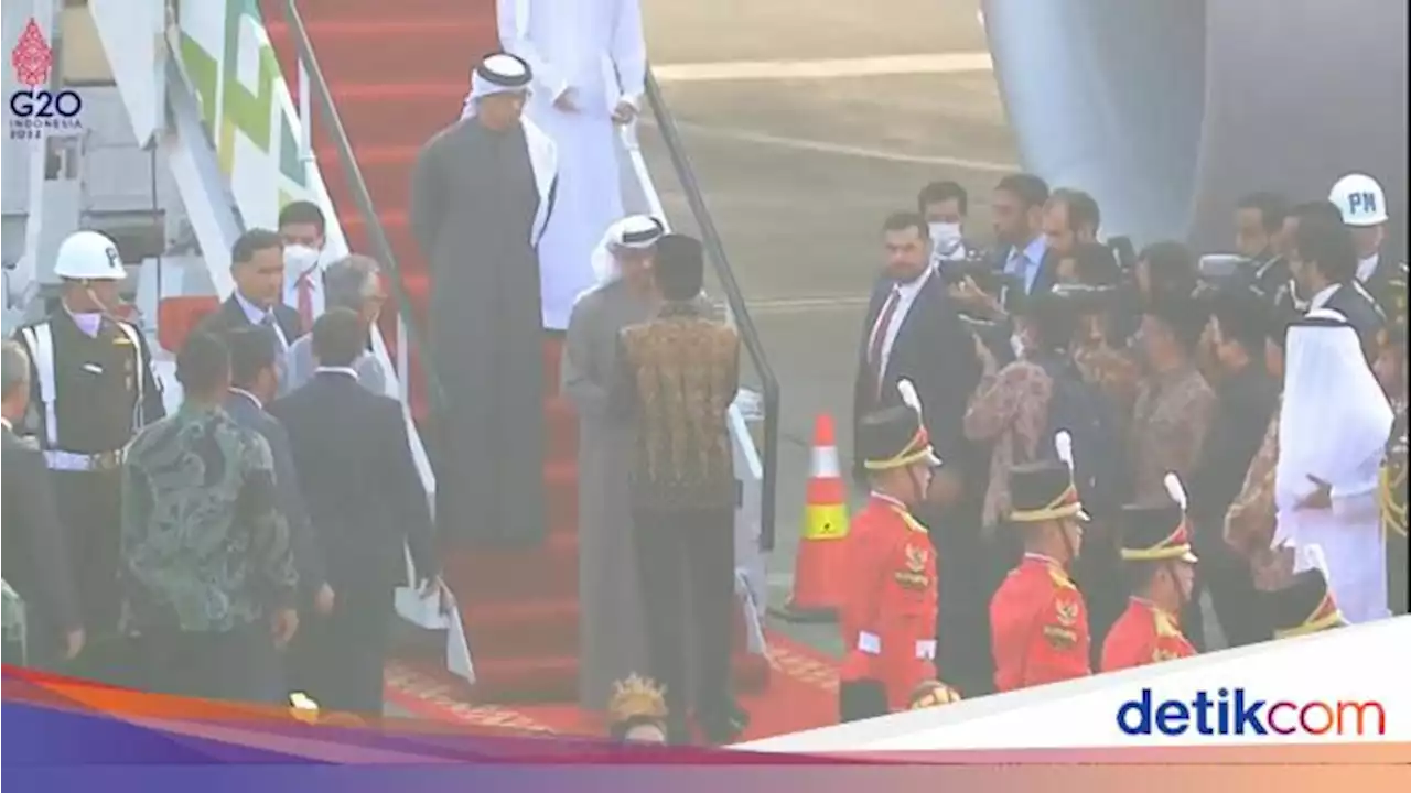 Bakal Resmikan Masjid Sheikh Zayed, Presiden UEA Tiba di Solo