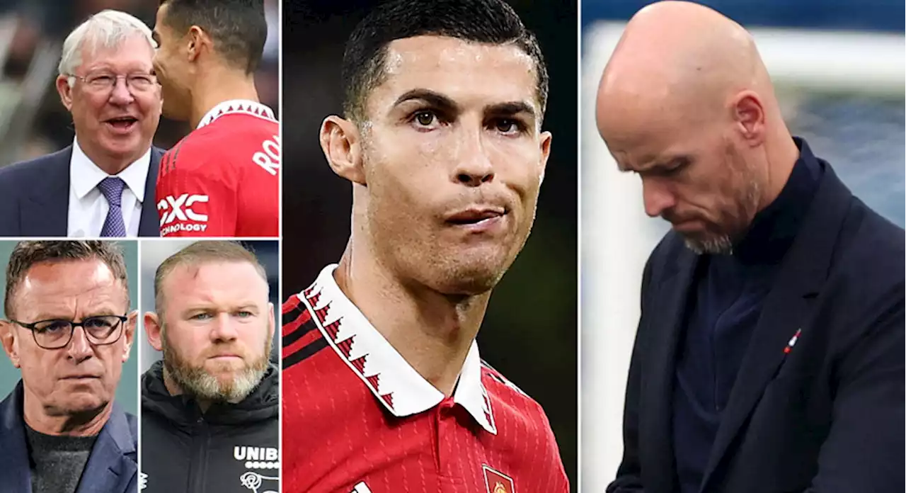 Ronaldo bryter tystnaden: 'Jag har ingen respekt för ten Hag'