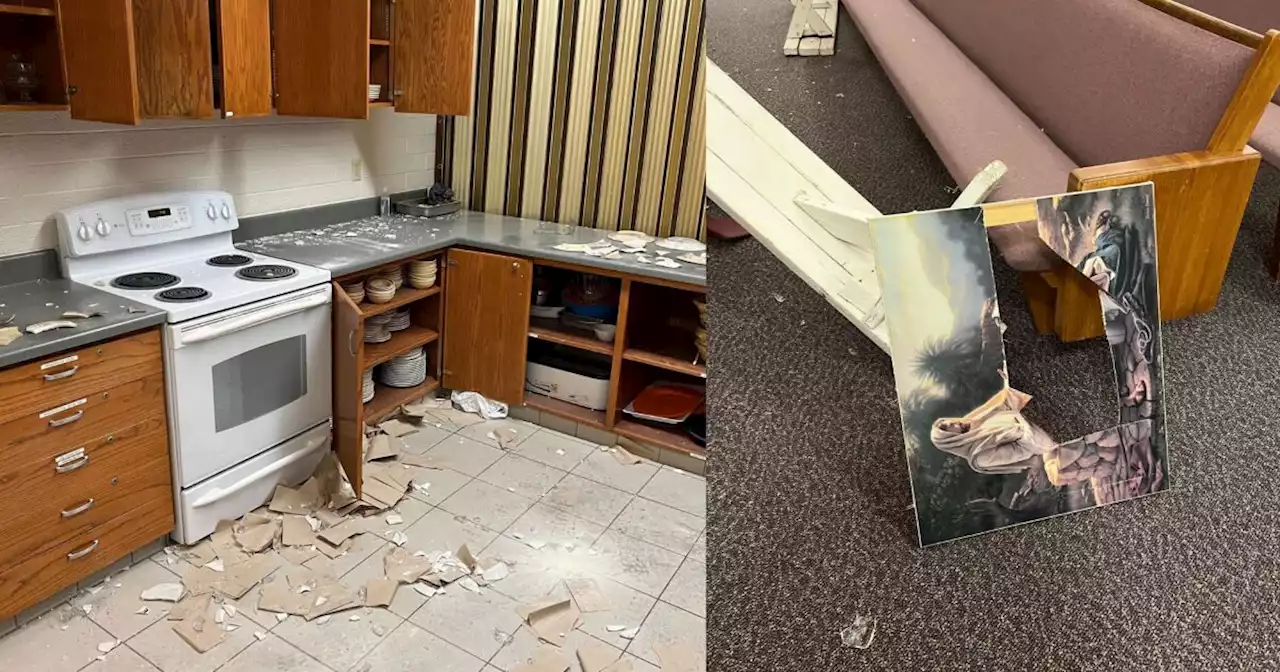 Latter-day Saint church building in Perry closed after vandals cause extensive damage inside