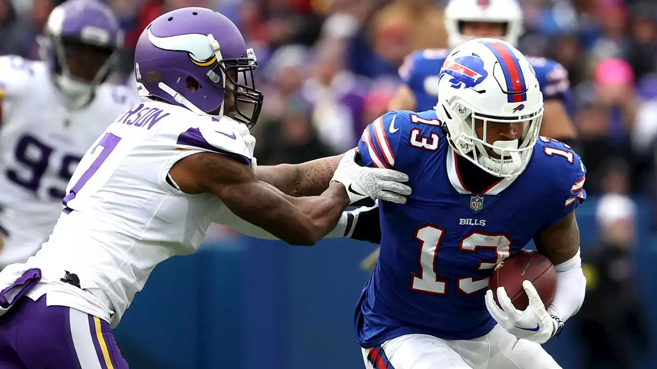 Gabe Davis' questionable catch in Bills-Vikings thriller would've been overturned if reviewed, NFL VP says