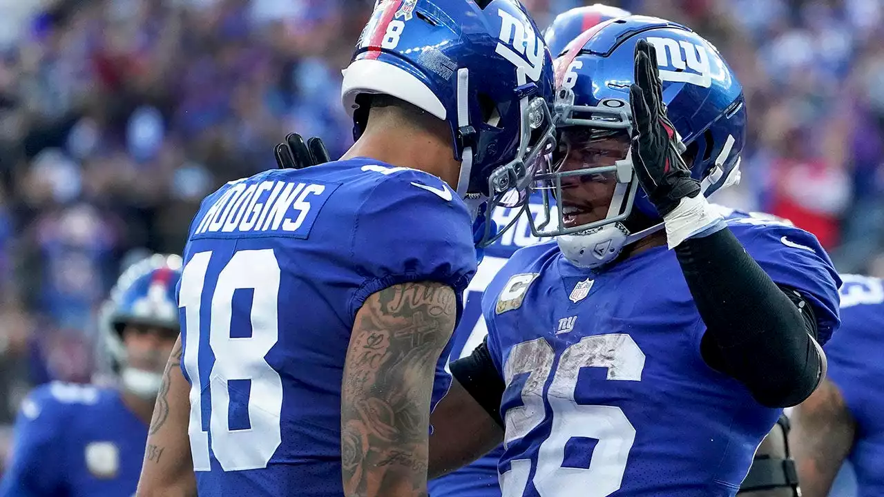 Saquon Barkley rushes for 152 yards, TD to push Giants to 7-2 on season