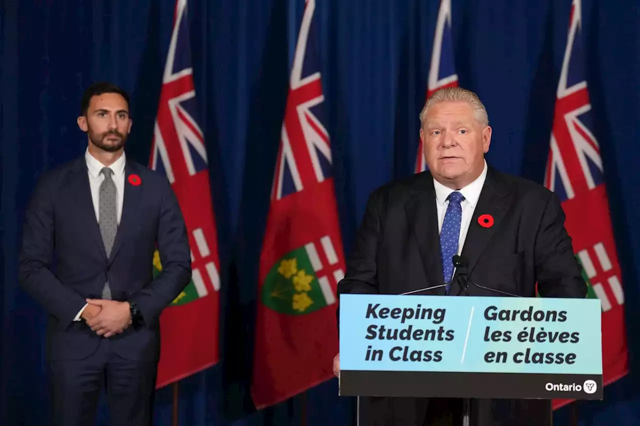 Ontario tables bill to repeal education worker law