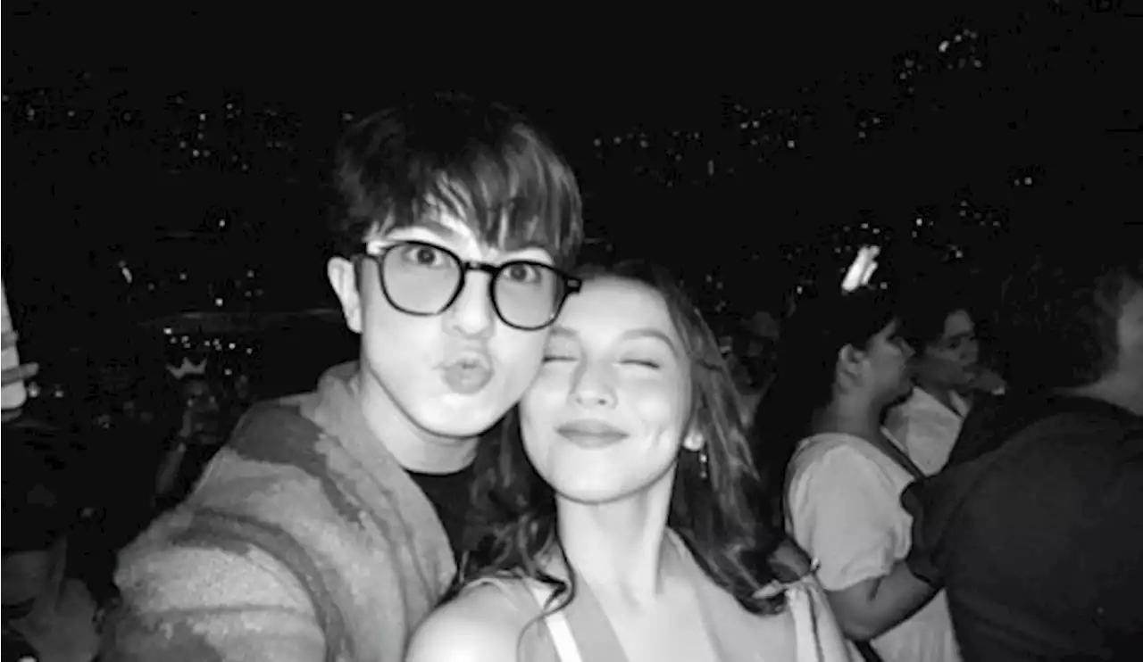 How cute and cozy are Mavy and Kyline at the LANY concert?