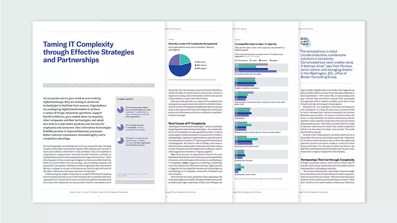 Taming IT Complexity through Effective Strategies and Partnerships - SPONSORED CONTENT FROM Broadcom Software