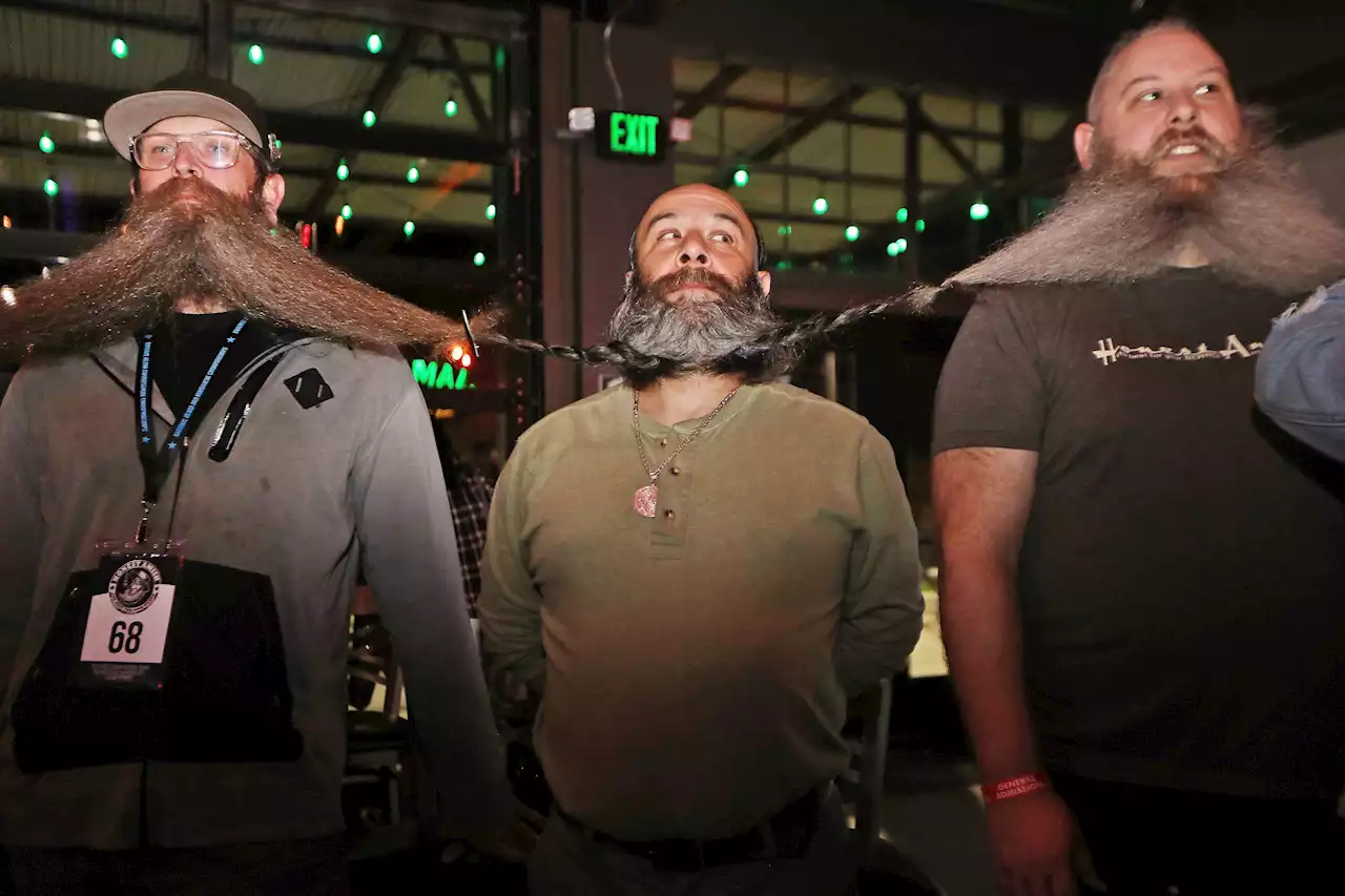 Facial Hair Fanatics Claim They've Set World Record For Largest Beard Chain