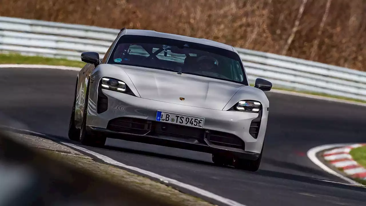 Porsche May Offer Nurburgring Record-Breaking Taycan Track Pack