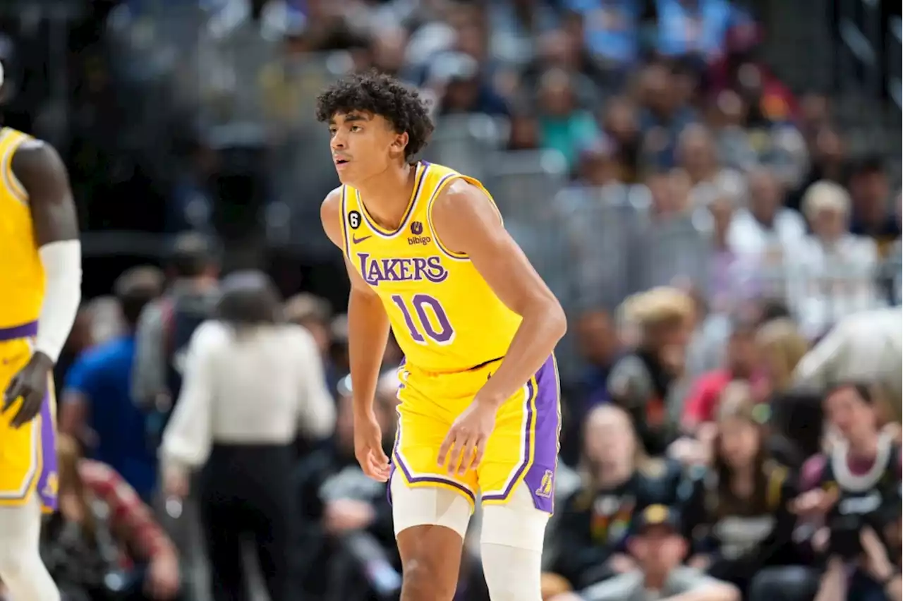 Lakers rookie Max Christie sees rise to rotation as ‘icing on the cake’