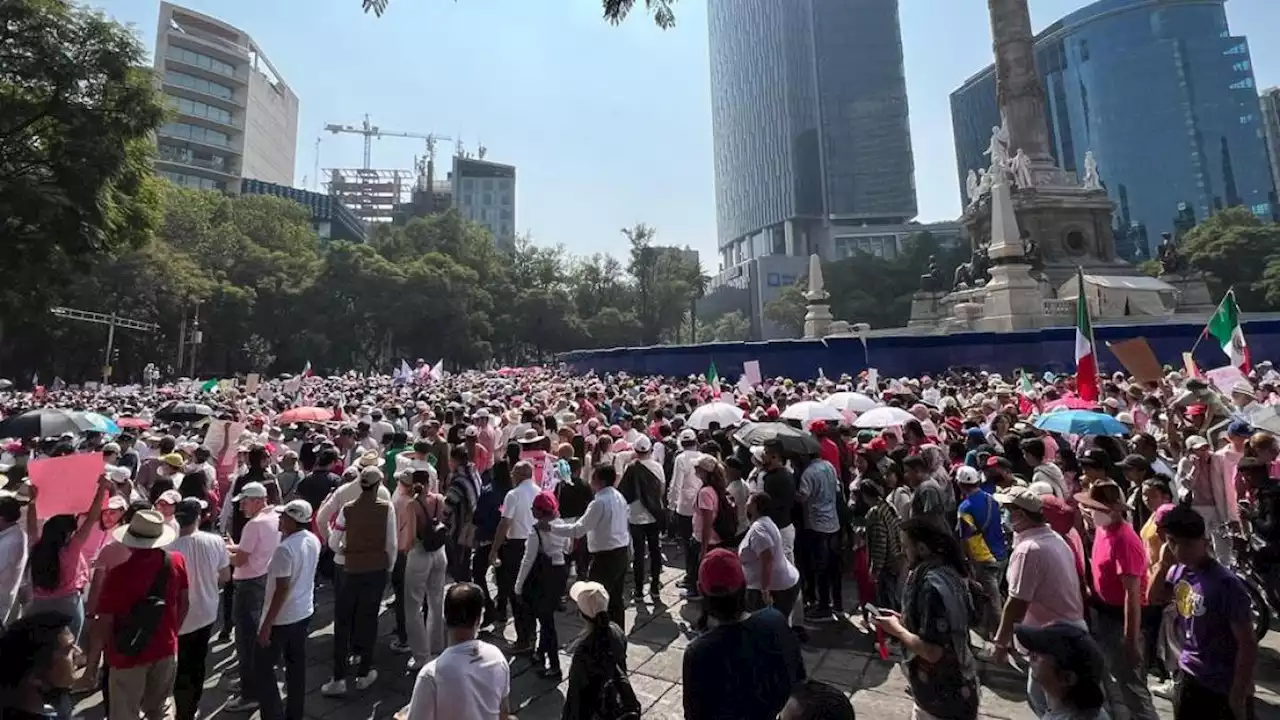 'Yo Defiendo al INE': Estos líderes políticos acudieron a la Marcha por la democracia