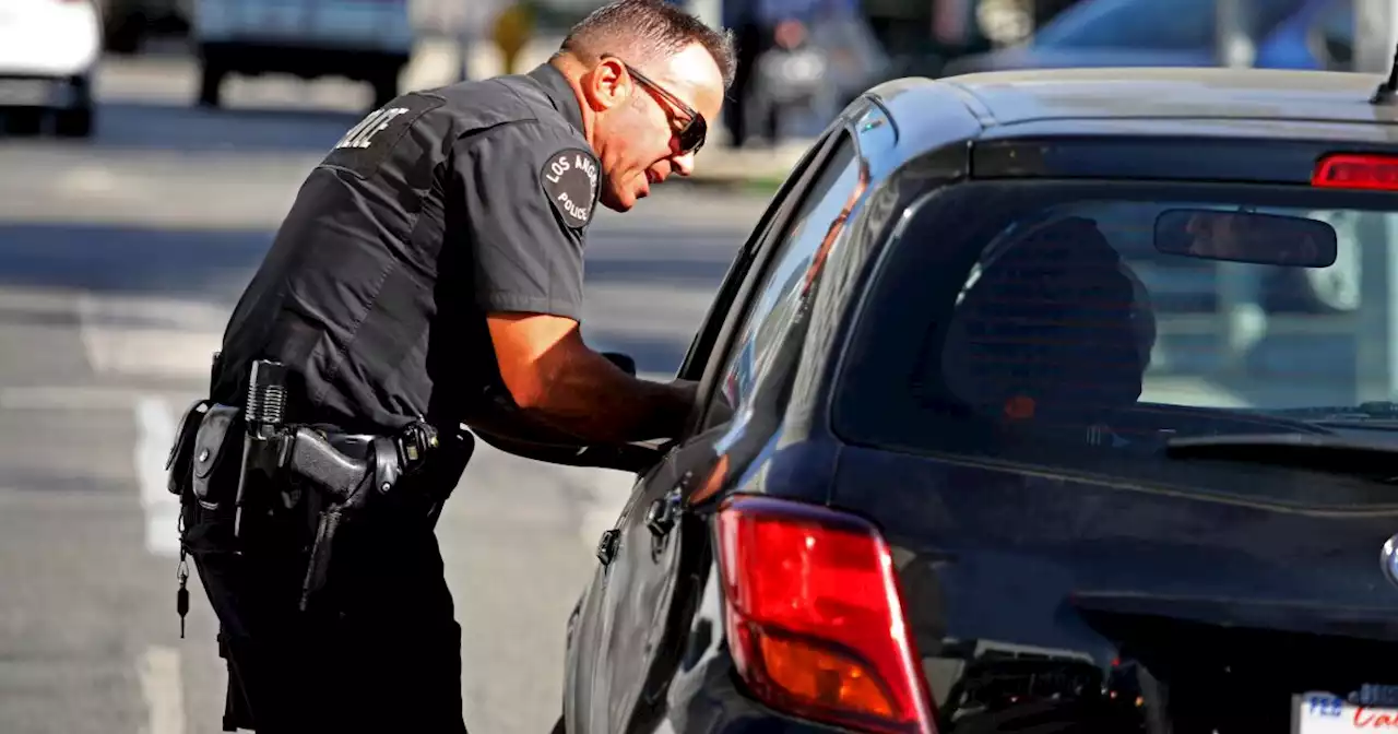 Minor police encounters plummet after LAPD put limits on stopping drivers and pedestrians