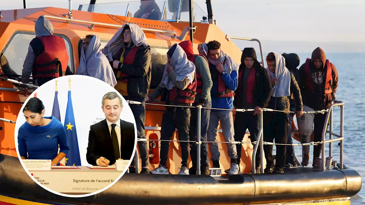 UK and France to clamp down on Channel migrants with more patrols and British staff in French control rooms