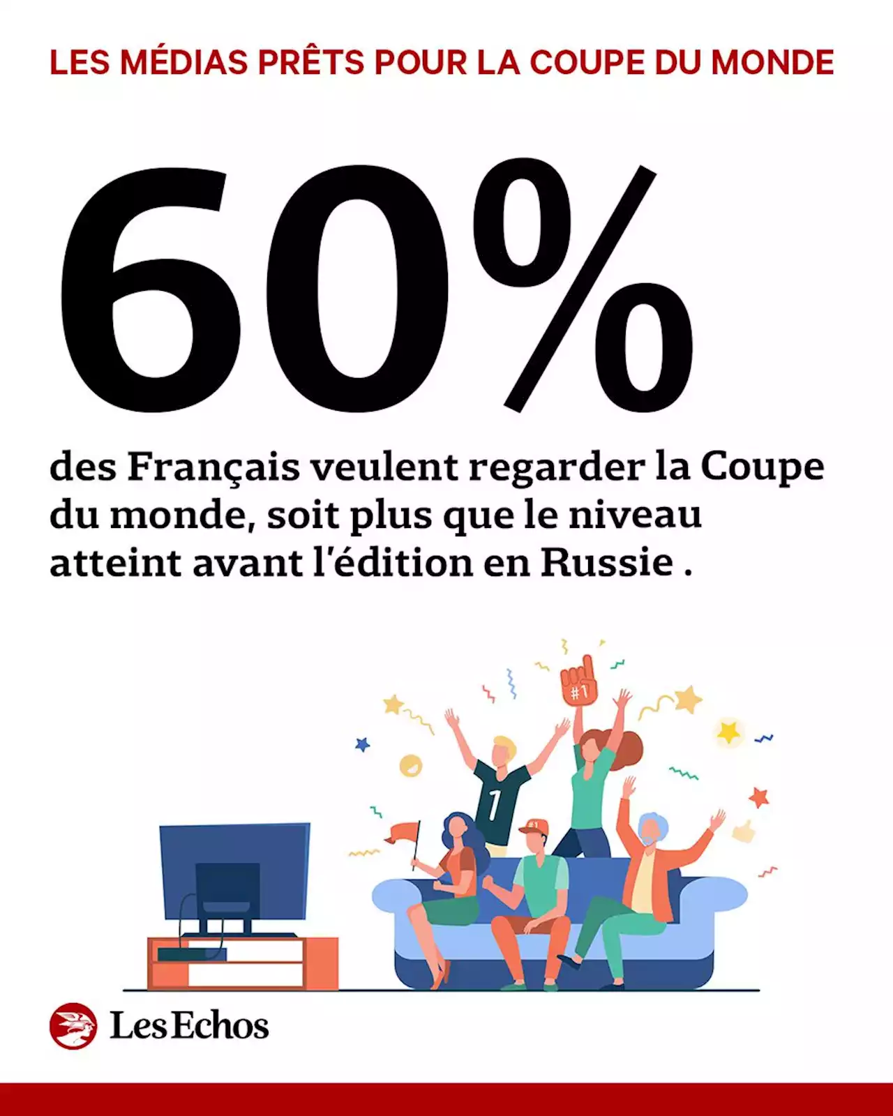 Les médias prêts à surfer sur la Coupe du monde