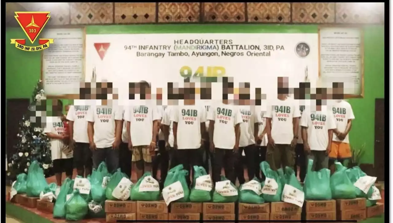 24 NPA rebels surrender in Negros Oriental