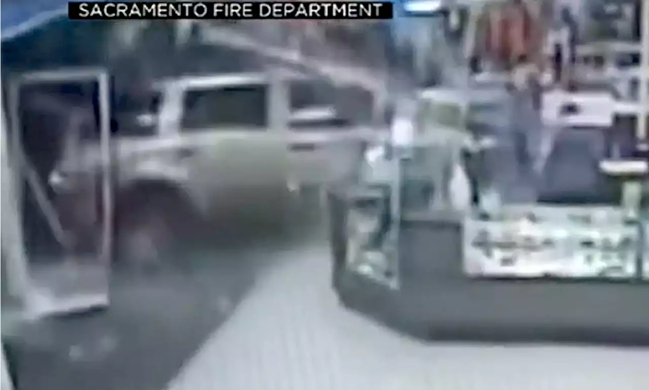 Watch: SUV plows into Northern California Ross store; 5 injured