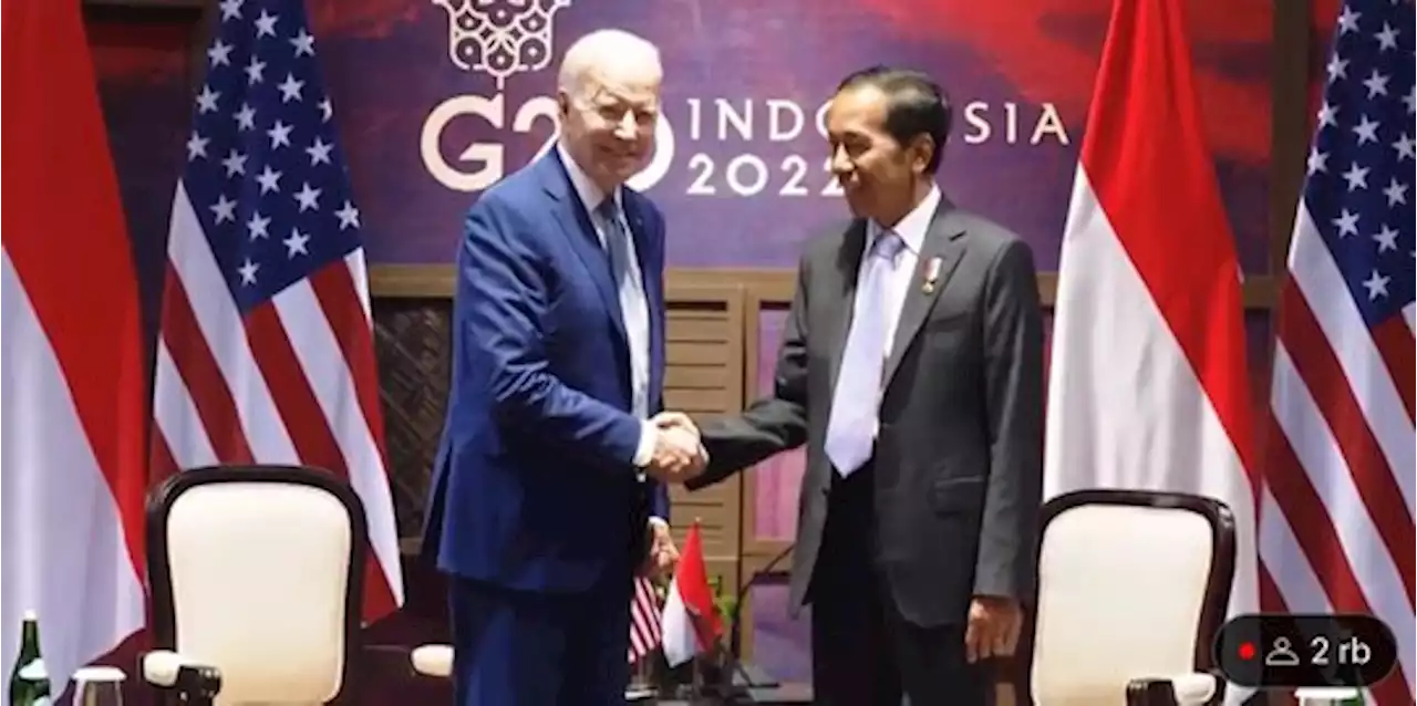 Presiden Jokowi Bertemu Joe Biden: Selamat Datang di Bali | merdeka.com