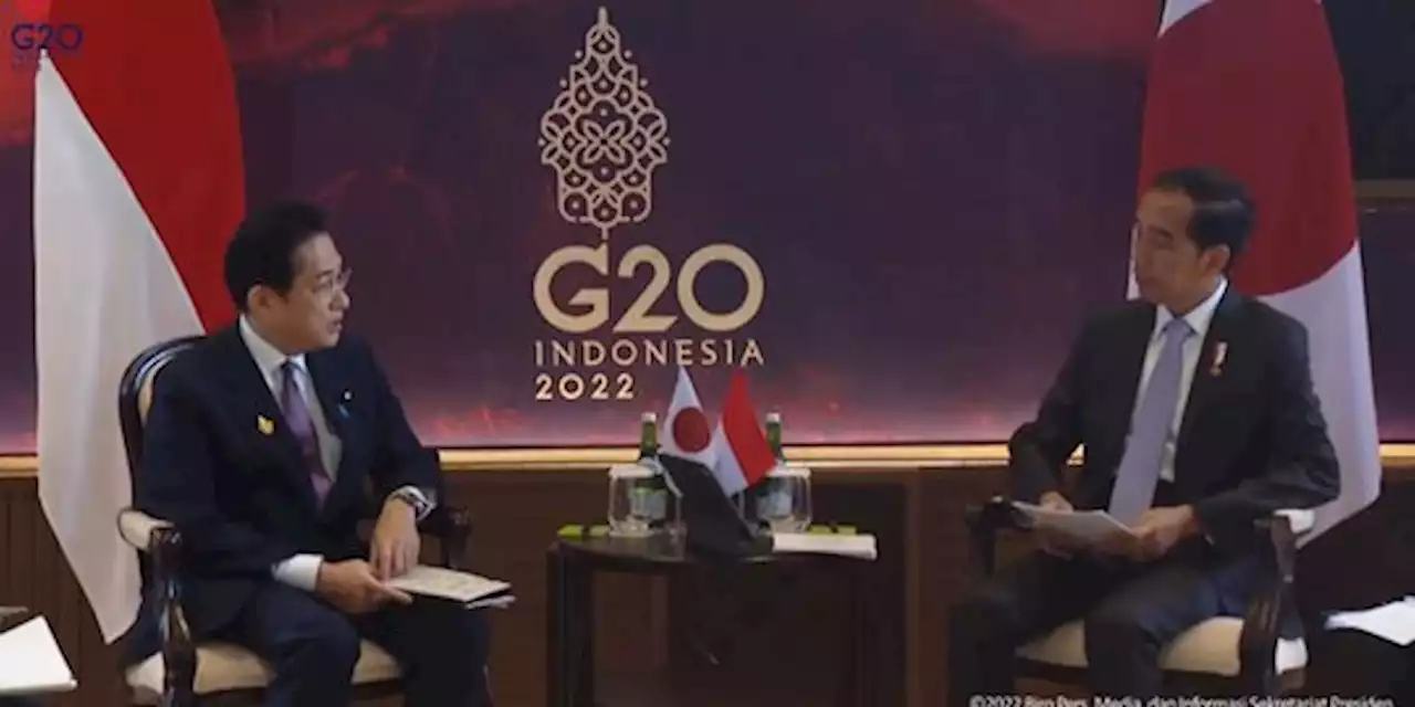 Usai Joe Biden, Presiden Jokowi Menerima PM Jepang Fumio Kishida | merdeka.com