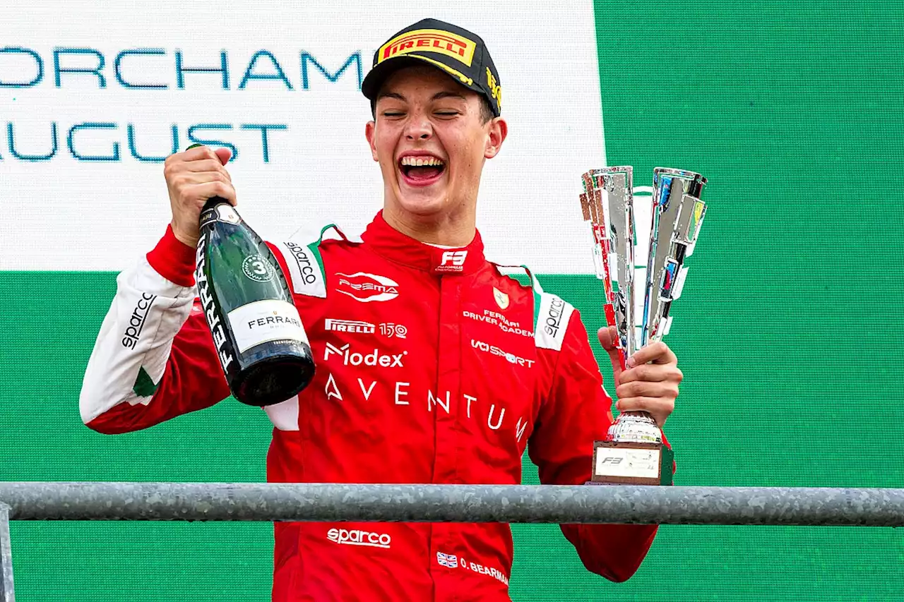 Ferrari-backed Bearman graduates to F2 with Prema