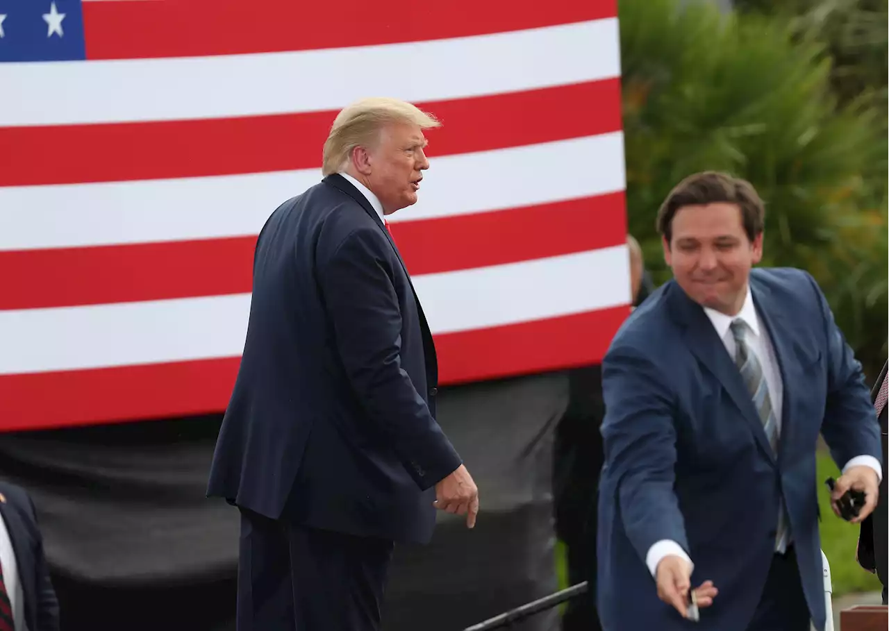 Campaign video of DeSantis pandering to Trump resurfaces as feud escalates